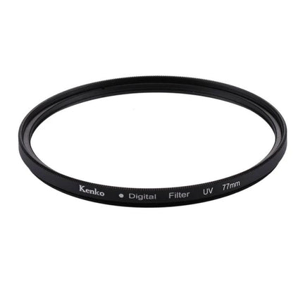 Kenko Optical 77mm UV Filter for Camera Lens Protection – slim black UV lens protector ring 77mm