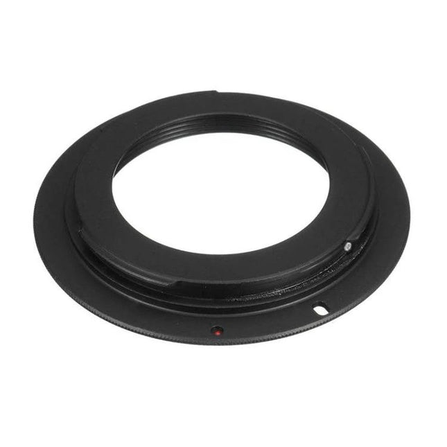 Metal Adapter Ring for M42 Lenses on Canon EOS Cameras - black metal lens mount adapter ring for vintage M42 lenses