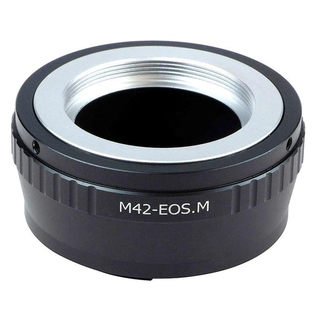 Adapter Ring for M42 Lenses to Canon EOS Camera Bodies – metal M42-EOS adapter ring for mounting vintage M42 lenses on Canon EOS bodies