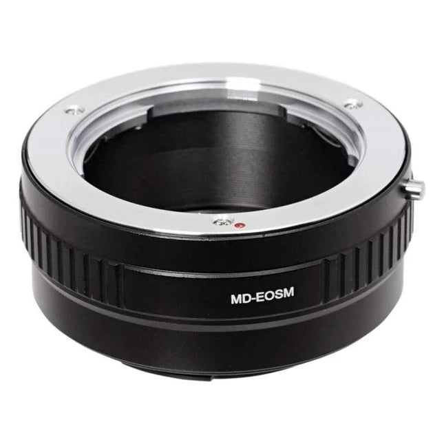 MD Lens Adapter Ring for Canon EOS M Camera Mounting – metal MD-EOSM adapter for using Minolta MD lenses on Canon EOS M bodies
