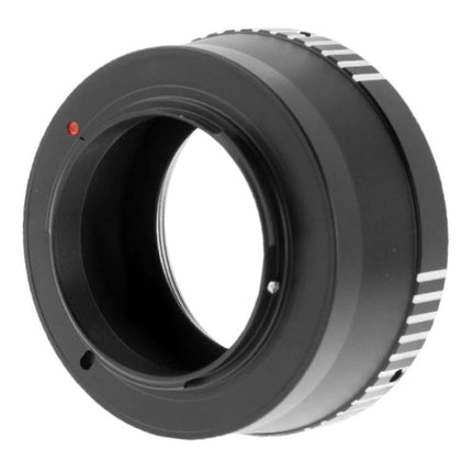 M42 Lens Adapter Ring for Micro Four Thirds Cameras - black metal adapter for mounting M42 lenses to M4/3 bodies, manual focus and aperture control