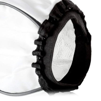 Mini Soft Flash Diffuser for Photography, 100mm x 85mm x 65mm - compact white softbox attachment for on-camera flash reducing harsh shadows