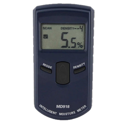 Digital Moisture Meter for Wood and Timber Moisture Checking - handheld MD918 showing 5.5% reading
