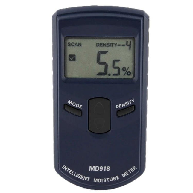 Digital Moisture Meter for Wood and Timber Moisture Checking - handheld MD918 showing 5.5% reading
