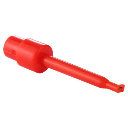 Large Black and Red Hook Test Probe Clip for Testing - red ABS hook probe clip for secure circuit testing and voltage measurements