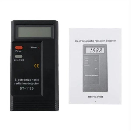 Electromagnetic Radiation Detector for Home Environment Monitoring handheld EMF meter with user manual, DT-1130 model