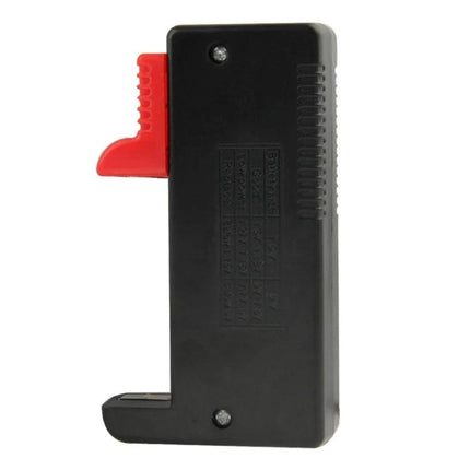 Universal Digital Tester for AAA, AA, and 9V Battery Capacity - compact BT-168D handheld tester for remote controls, flashlights and smoke alarms