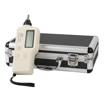 Benetech Digital Vibration Meter for Machinery Monitoring handheld device with sensor and carrying case