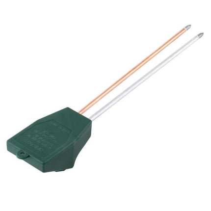3-in-1 Soil Meter for Measuring pH, Moisture, and Light in Plants - handheld probe with two metal rods for quick soil readings