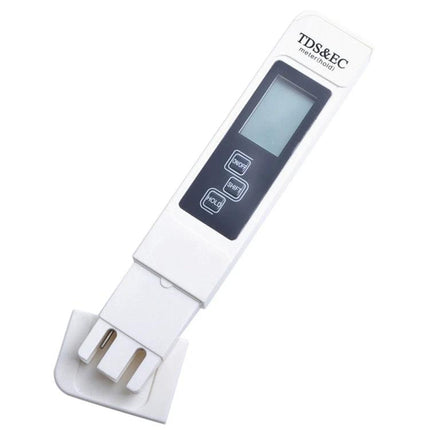 Digital TDS and EC Meter for Water Quality Testing handheld tester with LCD display and protective cap for home and hydroponic use