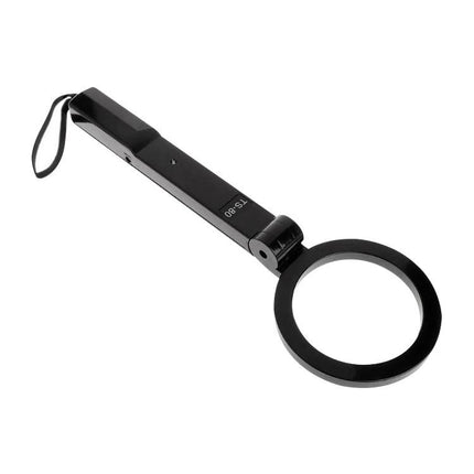 Portable Folding Hand-Held Security Metal Detector for Public Safety - compact folding wand with audible/vibration alert for airport and event security