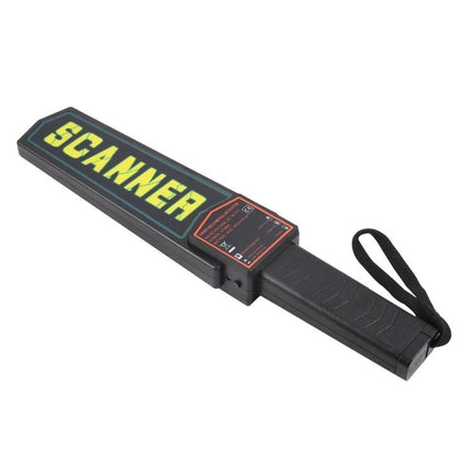 Hand-Held Metal Detector for Security Screening and Crowd Control MD-3003B1 handheld scanner with wrist strap for event and airport screening