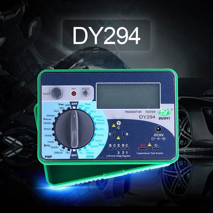 Handheld Digital Tester for Transistors and Semiconductors DY294 compact device for testing diodes transistors and semiconductor DC parameters