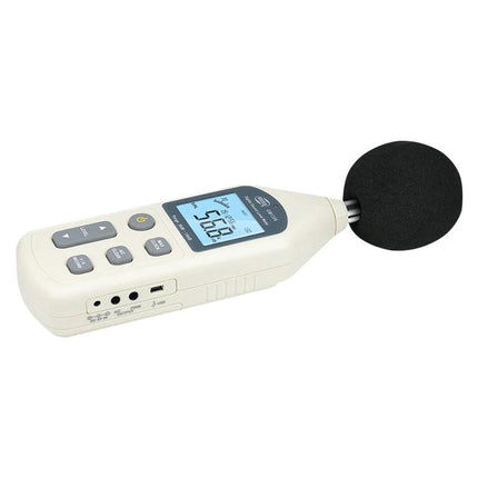 Handheld Digital Sound Level Meter for Environmental Noise Measurement - portable decibel meter with LCD for urban and workplace noise monitoring
