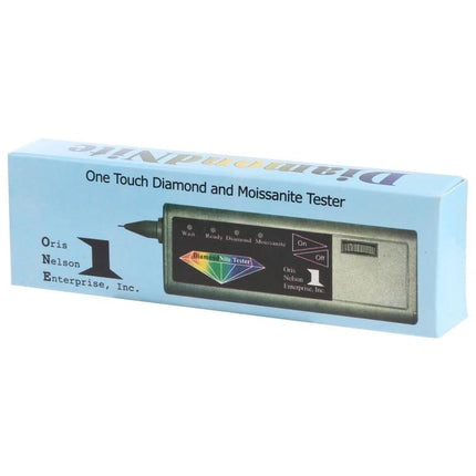 Portable Moissanite and Diamond Tester with US Plug - compact one-touch diamond and moissanite tester for jewelers and collectors