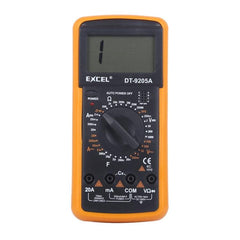 DT9205A LCD Digital Multimeter with Diode and Transistor Testing Features