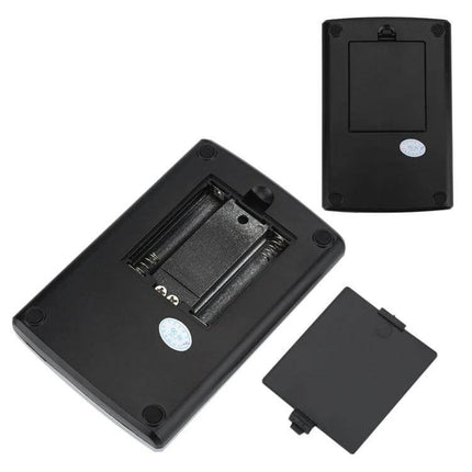 Digital Pocket Scale 300g Capacity For Precise Home Weighing - compact black scale showing battery compartment and removable cover