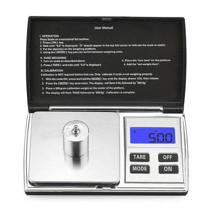Digital Diamond Scale 1000g for Jewelry and Small Items compact precision scale with 0.1g readability, tare and multiple modes