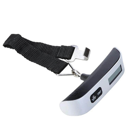 Mini Handheld Luggage Scale 50 Kg Capacity For Easy Weighing - compact digital luggage scale with strap and LCD for travelers