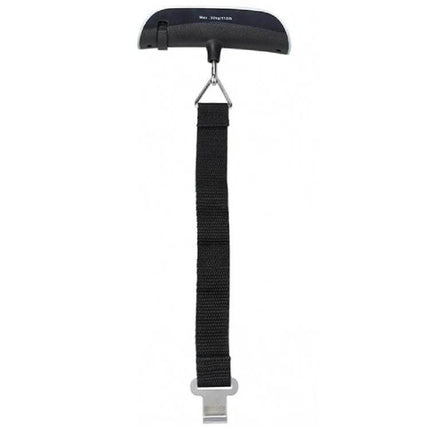 Mini Handheld Luggage Scale 50 Kg Capacity For Easy Weighing - compact digital scale with strap and LCD for precise baggage weighing