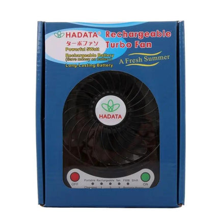Hadata 4.3 Inch Portable Rechargeable Clip Fan for Daily Cooling