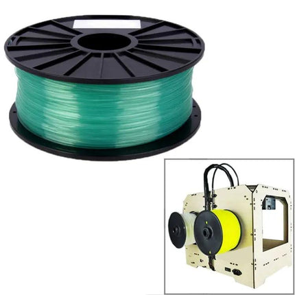 1.75 mm Transparent PLA Filament for 3D Printing Projects