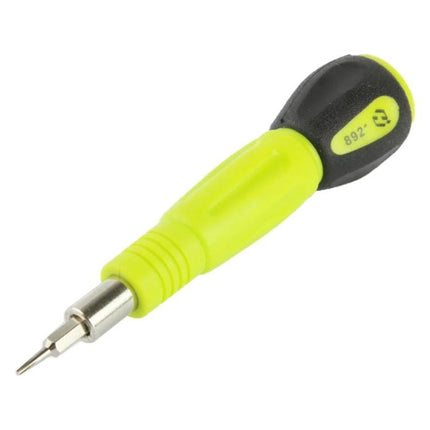53-Piece Multi-Purpose Precision Screwdriver Set for Repairs - yellow precision screwdriver handle and interchangeable bit for electronics and DIY