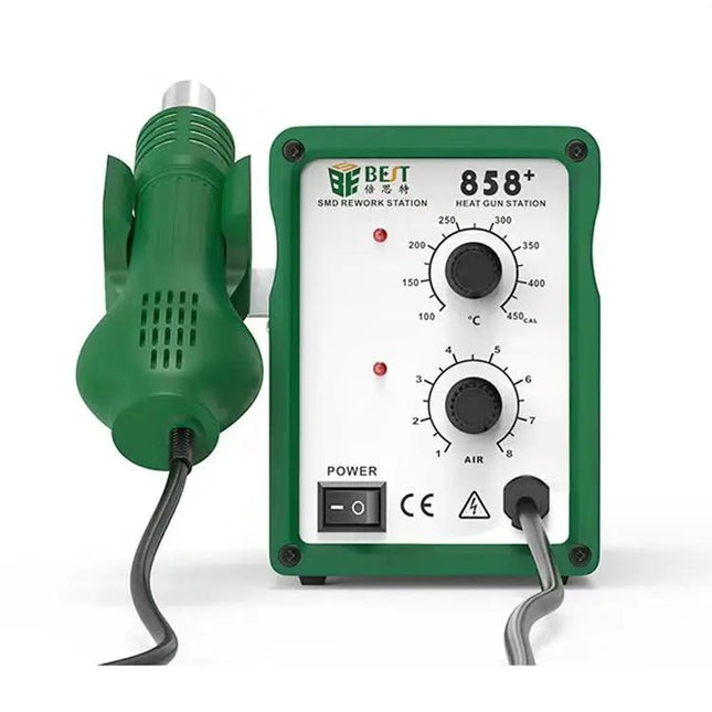Hot Air Gun With EU Plug For Soldering And Desoldering