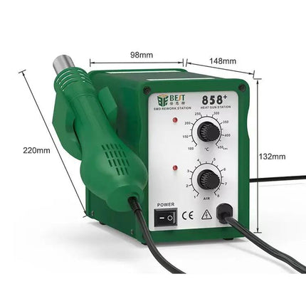 Hot Air Gun With EU Plug For Soldering And Desoldering