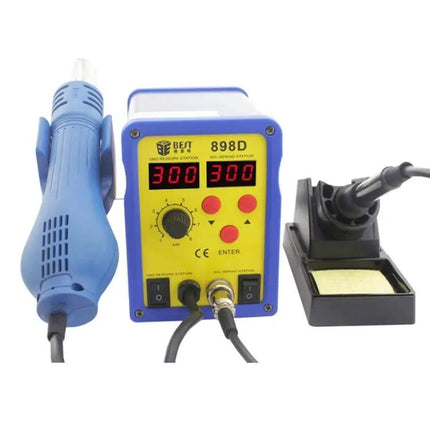 2-in-1 Hot Air Rework Station And Soldering Iron For Electronics Repair