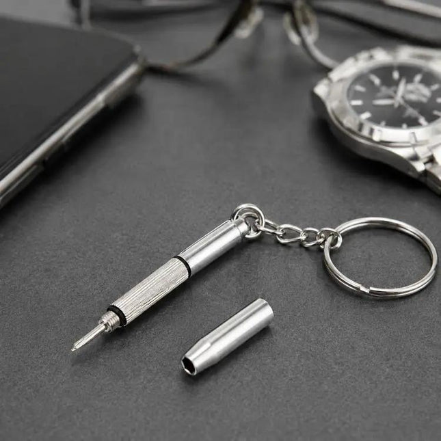 Compact Travel Screwdriver For Watches And Glasses | Syndmart