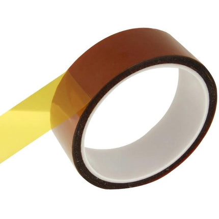 High Temperature Polyimide Tape for Electronic Insulation Applications — brown one-side self-adhesive roll protecting transformers, motors, coils and capacitors
