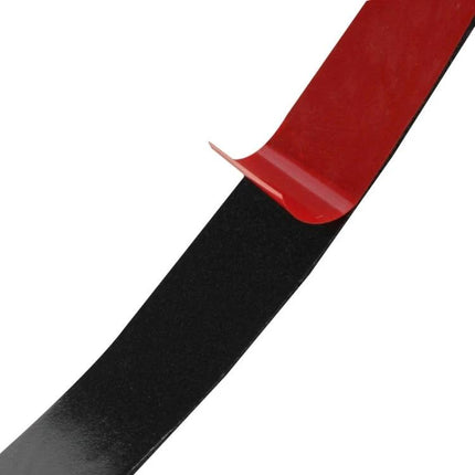 Double Sided Sponge Adhesive Tape for Everyday Mounting, 2cm x 10m – black foam tape with red peel-off liner for mounting labels, seals, phone and auto repairs