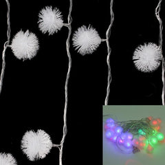 Vibrant 30-LED Colorful String Lights (AC 12-240V / EU Plug)