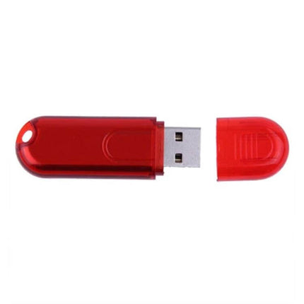 Compact 8GB Red USB Flash Drive for Everyday Data Storage - slim red USB 2.0 stick with cap, ideal for quick file transfers and portable backups