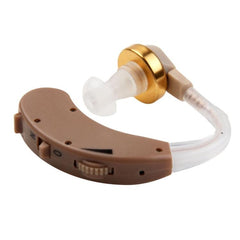 Compact Adjustable Tone Hearing Aid - Behind Ear Sound Amplifier