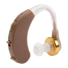 Compact Adjustable Tone Hearing Aid - Behind Ear Sound Amplifier