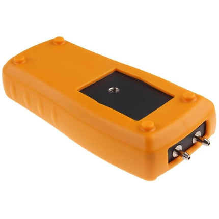 Benetech Digital Pressure Manometer for Gas and Liquid Measurement orange handheld digital pressure gauge for HVAC plumbing automotive