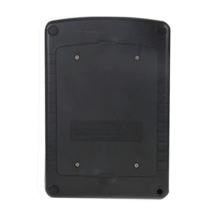 Benetech High Voltage Insulation Tester for Electrical Safety Checks back view of digital insulation tester showing battery compartment and casing for electricians