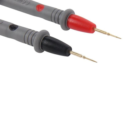 Universal Multimeter Test Lead Probes for Safe Electrical Testing - red and black precision probe tips with insulated grips
