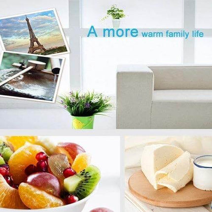 Digital LCD Indoor Outdoor Humidity Thermometer For Home compact LCD display on table in modern living room