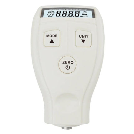 Benetech Coating Thickness Gauge for Metal Surfaces and Films handheld meter showing display and control buttons for measuring coating thickness