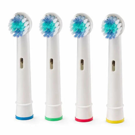 Electric Toothbrush Heads 4 Pack With Soft Nylon Bristles