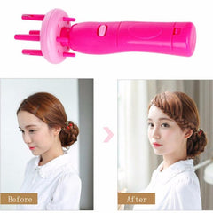 Braid X-press DIY Outils électriques pour cheveux à la mode Appareil de tricot pour tresses torsadées Coiffure rapide pour femmes