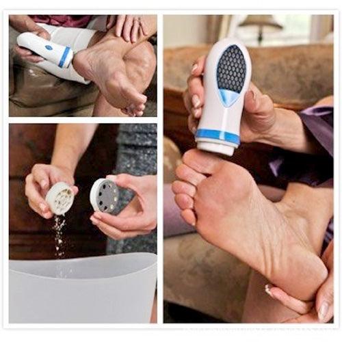 Rechargeable Electric Foot File for Smooth Callus Removal and Dry Skin Care