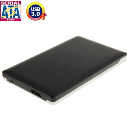 Portable 2.5 Inch Hard Drive Enclosure for Data Storage and Transfer