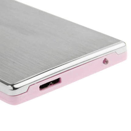 Portable 2.5 Inch Hard Drive Enclosure for Data Storage and Transfer