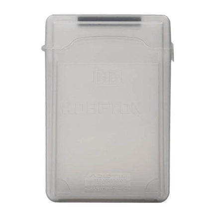 Durable Protective Enclosure for 3.5 Inch SATA Hard Drives clear plastic shock-resistant carry case for safe transport and backup