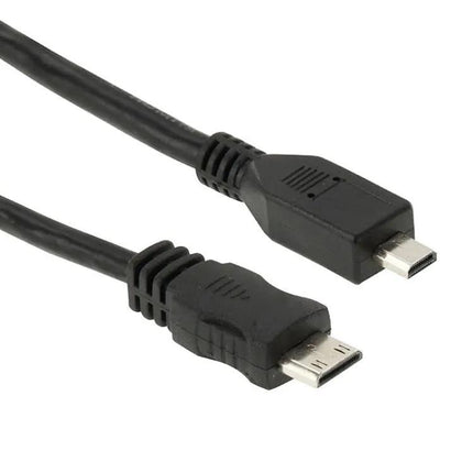 Compact 30cm Mini HDMI to Micro HDMI Adapter Cable for Devices | Syndmart