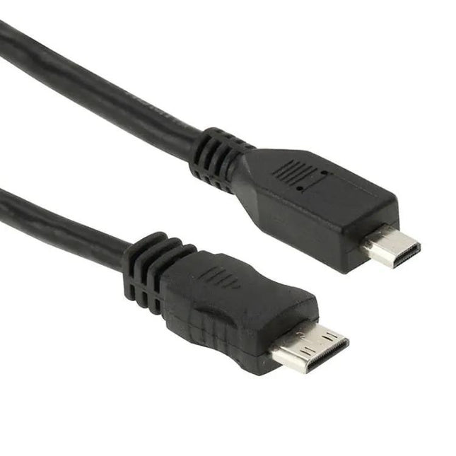 Compact 30cm Mini HDMI to Micro HDMI Adapter Cable for Devices | Syndmart
